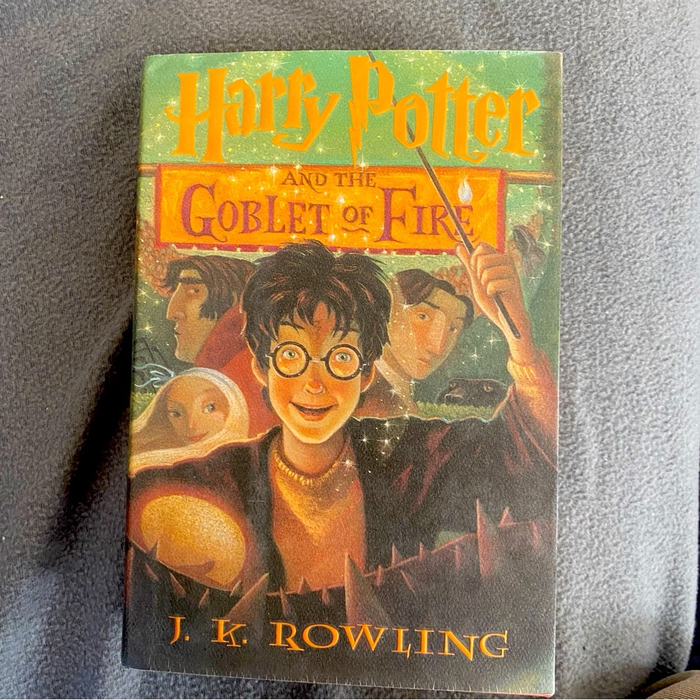 ⭐️J.K. Rowling⭐️ Harry Potter and the goblet of fire, 1st American Edition